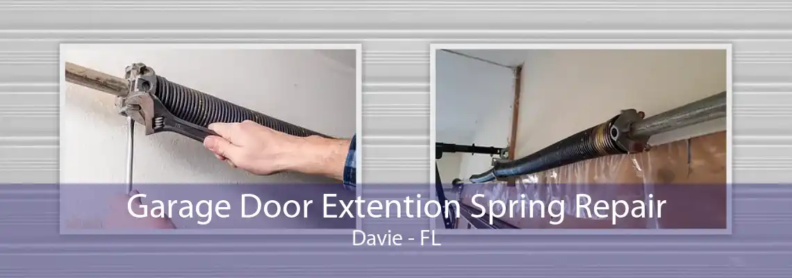 Garage Door Extention Spring Repair Davie - FL