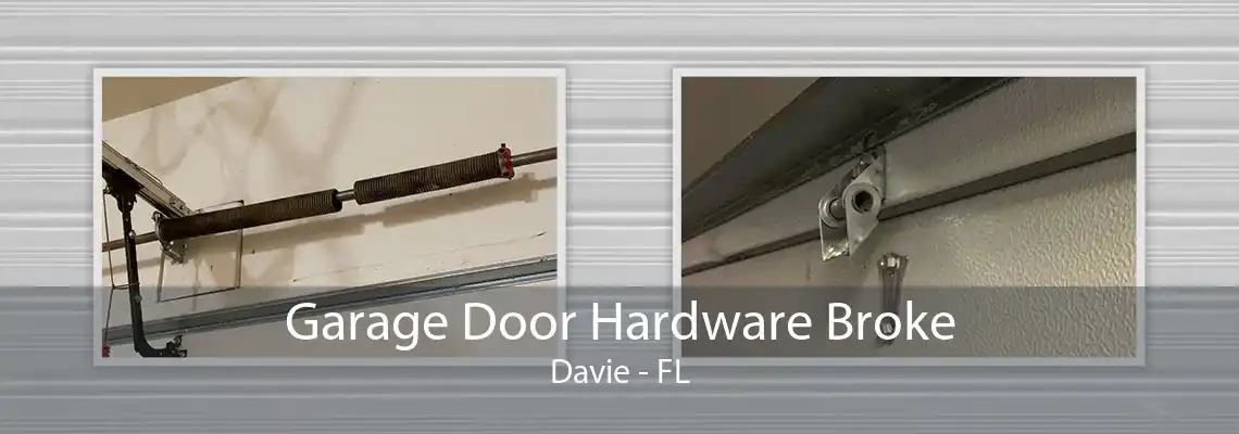 Garage Door Hardware Broke Davie - FL