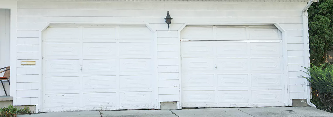 Roller Garage Door Dropped Down Replacement in Davie, FL